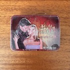 Buffy The Vampire Slayer   Angel Mini Lunchbox Bubble Gum Tin 2002 Dart Sealed
