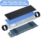 Atdcoek 5 Pack Ssd Heat Sink Cooler For 2280 Ssd  Nvme Heatsink With Thermal    