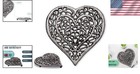 Sustainable Heart-shaped Cast Iron Trivet  Protect Surfaces With Style