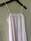 90s Dreamy Nights By Avon Silky Nightgown Pastel Pink Nylon Size M Usa Vintage