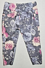 Spandex Multi Color Floral Work Out Pants Women s 36 X 20