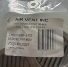 6 Pk Air Vent 2 In Aluminum Mini Louver Soffit Vent 50001 Mlm2mf