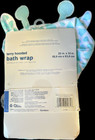 Gerber Terry Hooded Baby Bath Towel Wrap  Giraffe Unisex Mint Green