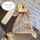Disney Pooh Plush Security Blanket Lovey Soft Cuddle Toy For Babies