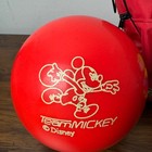 Vintage Disney Team Mickey Bowling Ball   Brunswick Bag Red Mickey Mouse 8lb