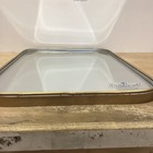 Uttermost Malay Vanity Mirror Antique Gold Leaf Faux Bamboo Wall Mirror 09599