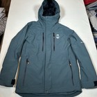 Montec Fawk Insulated Ski Jacket Green Mens Size Medium Waterproof
