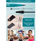 Qawnfy New Thrive Mascara Liquid Lash Extensions   Eyeliner Set  Black Volume   