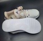 Kids Adidas Cloudfoam Pure Sportswear Shoes Size 6 New White pink purple