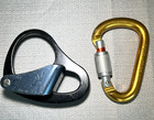 Petzl Reverso Belay Device W petzl Atache Screw Lock Carabiner