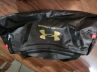 Under Armour Undeniable 58l Duffle Bag Gray black Gold Ua Storm Shoe Comp