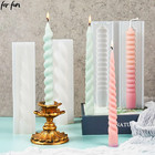 Diy Long Strip Irregular Church Candle Silicone Mold For Handmade Candles