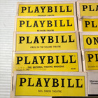 B Playbill Magazine Lot Of 11 Various New York Theatres 1960 s