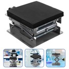 Small Stand Stainless Steel Scissor Platform Work Lab Lifting Jack Arm Tool