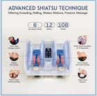 Foot Massage With Heat   Ice Therapy  Deep Kneading Shiatsu For Feet  Arm  ankle