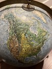 Vintage Replogle Land And Sea Globe 12  Diameter Raised Relief With Ussr 1970   s