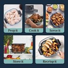 Ninja Crispi Pro 6 Qt Air Fryer Cyberspace Free Shipingg