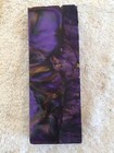 Hybrid Buckeye Burl Stabilized Hidden Tang Knife Blank   68 X 2 20 X 5 96   1639