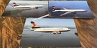 Canadian Airlines Jets Lot Of 3 Postcards Vintage Aviation Airlines Archive