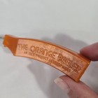 Vintage Orange Fruit Peeler Metal Plastic Swirl Handle Idex Kitchen Tool Utensil