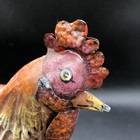 Rustic Primitive Tin Decor Rooster Chicken Country Farmhouse Folk Art Barnyard B