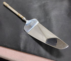 Golden Aegean Weave Sterling By Wallace Pie  Cake Server 11 75   New