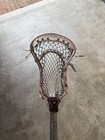Ecd Ion Lacrosse Head Pink  Used  Professional Strung  Mid Pocket