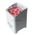 Battery Wireless Led Uplight Wifi Remote Control Wedding Party Lights 6x18w Rgbw