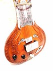 Electric Sitar Shri Ravi Shankar Style Designer Tun Wood Free String   Mizrab 