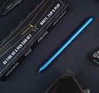 Mezmopen Ocean Blue Anodised Aluminium  Fidget Pen  Genuine Authentic