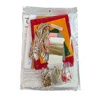 Bucilla Vintage Felt Christmas Stocking Kit- Animals- Manager Scene- Unopened