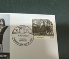  1401  21-8-2025 - Stamp On Cover Related To Music Band Kiss  a 