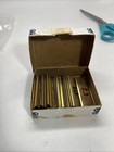 Vintage C h  Hanson 1 2  Brass Interlocking Stencil Lot Letters Numbers Crafts