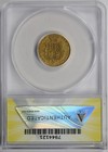 1846 Great Britain Gold 1 2 Sovereign Vf 25 Details Cleaned Scratched Anacs