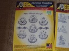 Aunt Martha s Hot Iron Transfers Lot Of 6 Tractors Trains Lighthouse Teacups Tre