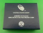 2017-w American Eagle 1 Oz Proof  999 Silver Coin Original Us Mint Box With Coa