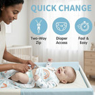 Newborn Sleep Sack Baby Swaddle 3-way Adjustable Wearable Blanket 100  Rayon Cot