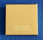 Vintage Unused Est  e Lauder Gold Ribbed Compact W  Box - Face Powder - Ecru