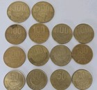 Costa Rica 5 10 20 25  100 500 Colones 90s 2000 Lot Of 22 Unc  Coins