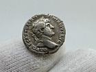Roman Silver Coin Denarius Ad 120-121 Hadrian Acquired From Uk  Auction