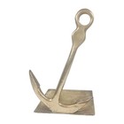 Vintage Nautical Brass Anchor  One Bookend