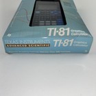 Texas Instruments Ti-81 Graphics Calculator Advanced Scientific 1990 New Nos