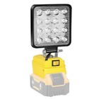 Cordless Led Work Light For De Walt 20v Battery  Portable Flood Light Flashlight
