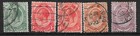 South Africa 1910 13 Card Of 14 Stamps All Good Used With Unlisted Shades