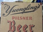 Vtg Yuengling   s Pilsner Beer Sale-porter Cardboard Sign