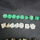 153 Pc Mixed Rpg Dice Lot D d Polyhedral D20 D12 D10 D8 D6 D4 Vintage Style