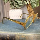 Vtg Terri Brogan Glasses Sunglasses Square Lenses 8698 Made In Yugoslavia Euc