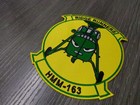Usmc Medium Helicopter Squadron Hmm-163 Ridge Runners Pvc Self Attaching Patch