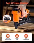Vevor Pneumatic Staple Gun 22 Gauge For 71 Series Fine Wire Staples 3 8  Crown