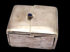 Rare Silver 5 Part Concertina Cigarette Box